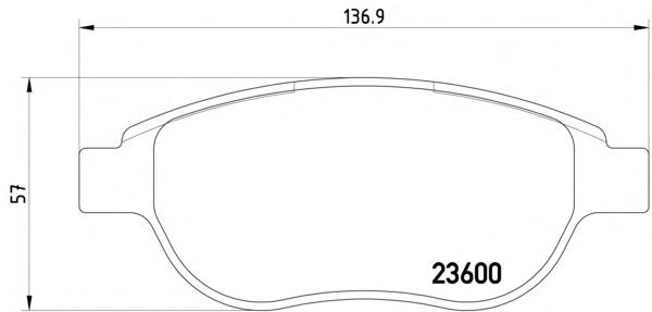 Гальмівні колодки Textar 2360001 ціна, від 18.11 USD