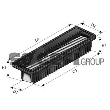 Купити A1468 Purflux Автомобільний фільтр повітря