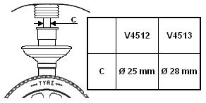 Амортизатор передній V4513 Monroe