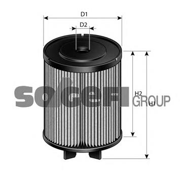 Фільтр тонкого очищення палива Purflux C810 ціна, від 16.36 USD