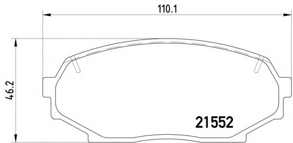 Гальмівні колодки Textar 2155202 ціна, від 10.95 USD