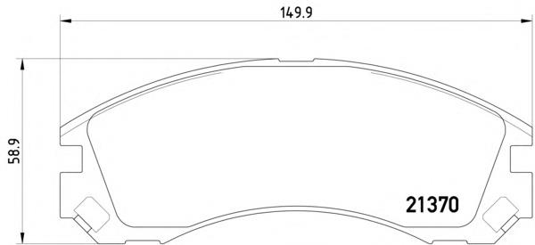 Гальмівні колодки Textar 2137001 ціна, від 25.08 USD