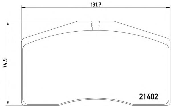 Гальмівні колодки Textar 2140201 ціна, від 114.25 USD