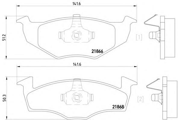 Гальмівні колодки Textar 2186603 ціна, від 15.75 USD