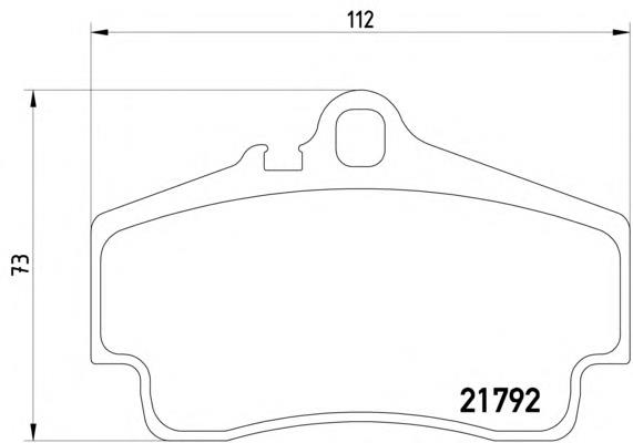 Задні гальмівні колодки Textar 2179203 ціна, від 42.37 USD