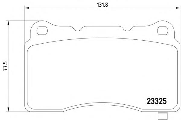 Гальмівні колодки Textar 2332501 ціна, від 33.67 USD