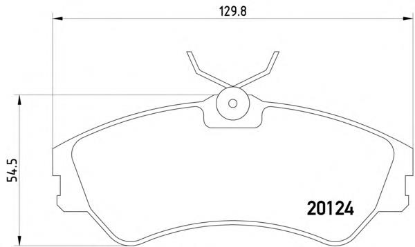Гальмівні колодки Textar 2012401 ціна, від 16.30 USD