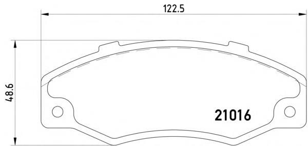 Гальмівні колодки Textar 2101602 ціна, від 14.30 USD
