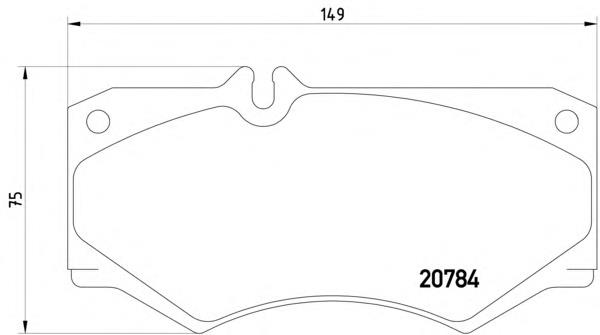 Задні гальмівні колодки Textar 2078401 ціна, від 12.48 USD