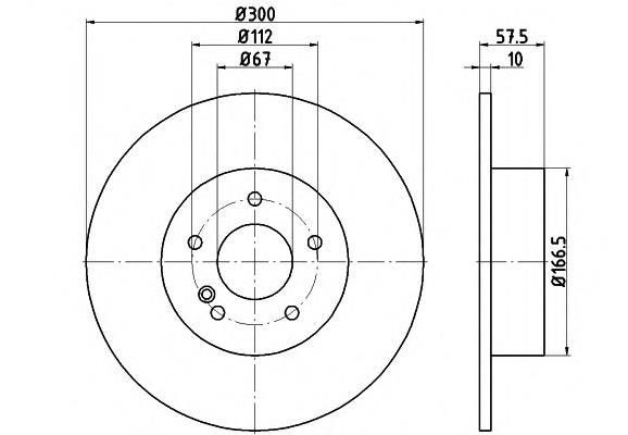 92163303 Textar Дискові гальма