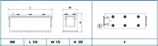 Батарея акумуляторна Exide EG1406 ціна, від 276.65 USD