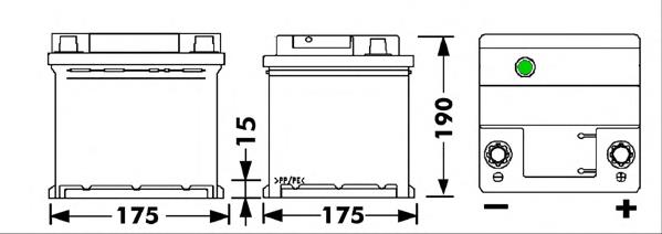 Батарея акумуляторна Exide EB440 ціна, від 70.57 USD