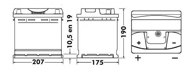 Батарея акумуляторна Exide EB501 ціна, від 78.04 USD