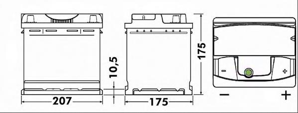 Купити EA472 Exide Автомобільна батарея
