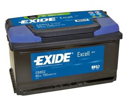 Акумуляторна батарея, АКБ Exide EB802
