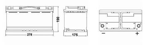 Батарея акумуляторна Exide EK700 ціна, від 101.39 USD