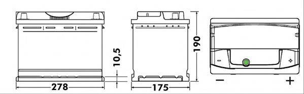 EA770 Exide Авто акумулятор