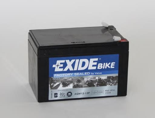 AGM1212F Exide Авто акумулятор