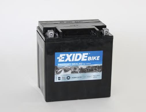 Батарея акумуляторна Exide AGM1231 ціна, від 149.36 USD