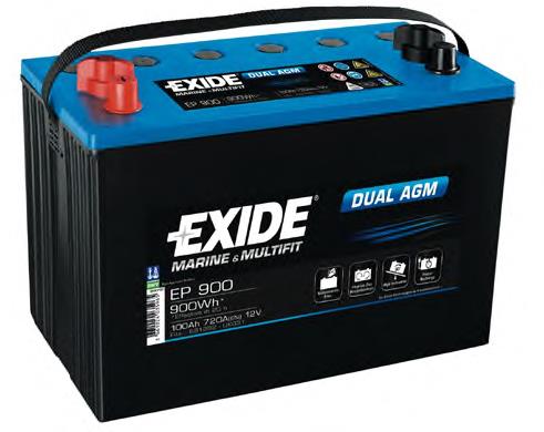 Купити EP900 Exide Автомобільна батарея