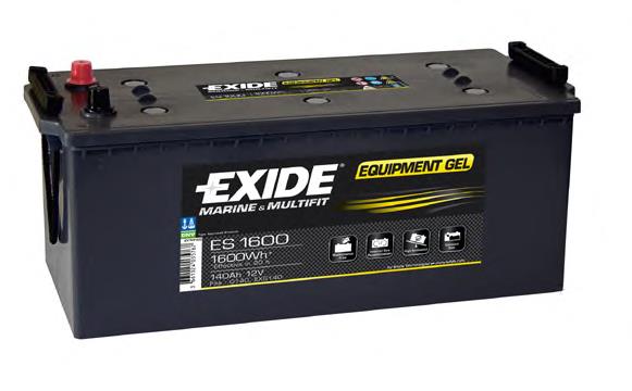 Батарея акумуляторна Exide ES1600 ціна, від 594.48 USD
