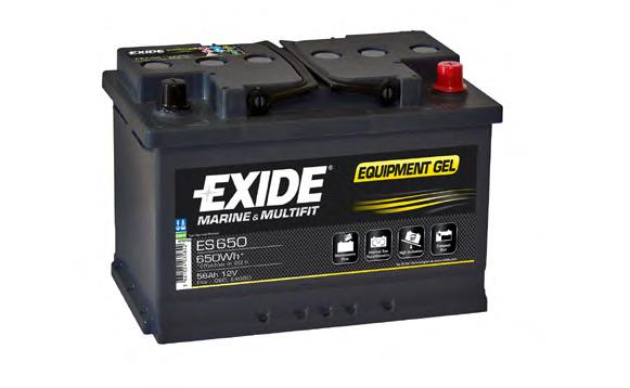 ES650 Exide акумуляторна батарея, акб