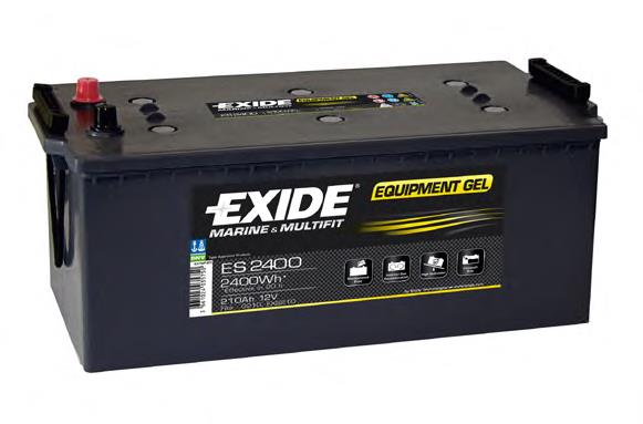 Батарея акумуляторна Exide ES2400 ціна, від 764.21 USD