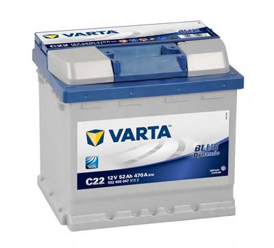 Акумуляторна батарея, АКБ 5524000473132 Varta