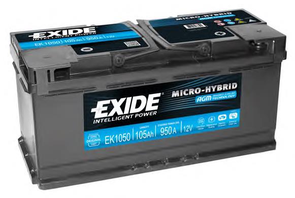 Купити EK1050 Exide Автомобільна батарея