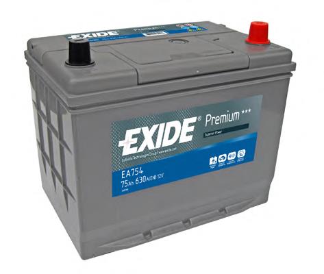 Батарея акумуляторна Exide EA754 ціна, від 128.98 USD