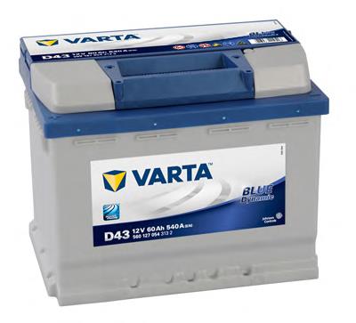 Акумуляторна батарея, АКБ 5601270543132 Varta