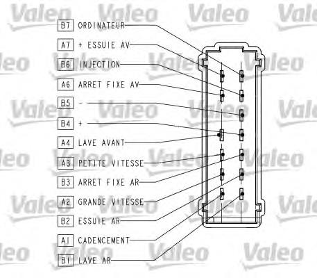 Перемикач підрульовий, правий VALEO 251566 ціна, від 19.62 USD