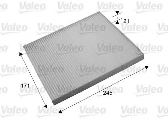 Фільтр повітряний обігрівача VALEO 715638 ціна, від 4.19 USD
