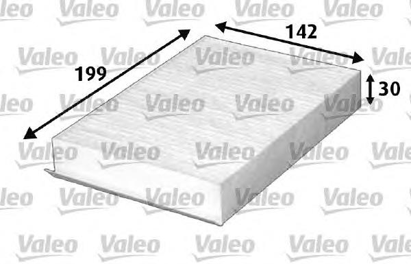 715644 VALEO Внутрішньосалонний фільтр