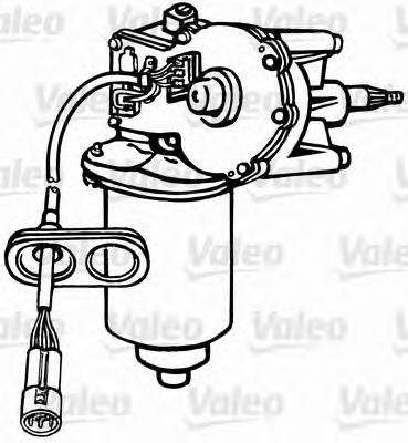 Купити 403863 VALEO Мотор двірника