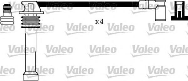 Купити 346367 VALEO Провід високовольтні, комплект