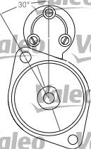 Купити 458223 VALEO Стартер