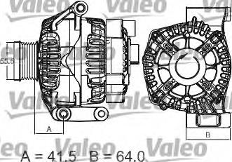 Генератор VALEO 437474 ціна, від 68.03 USD