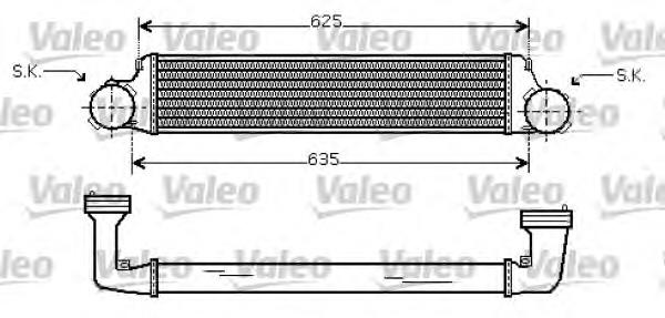Інтеркулер 818715 VALEO