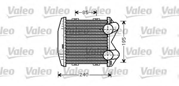 Радіатор интеркуллера 817931 VALEO