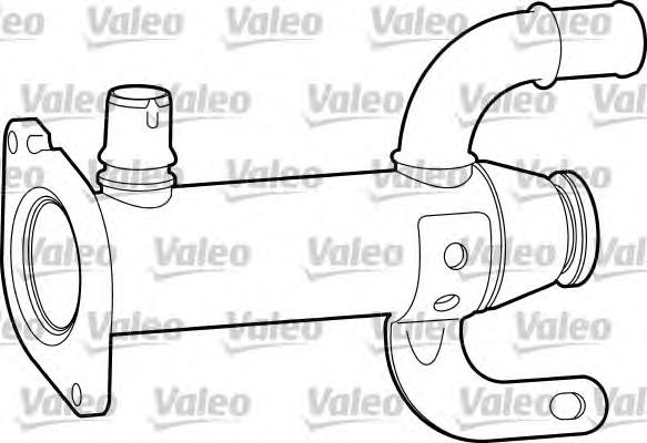Радіатор системи EGR рециркуляції вихлопних газів 817753 VALEO