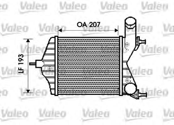 Купити DAF014TT Thermotec Радіатор интеркуллера