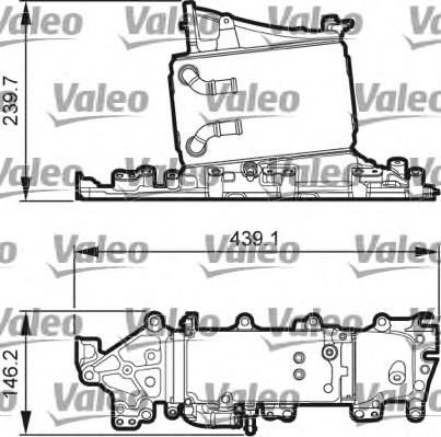 Колектор впускний VALEO 818265 ціна, від 406.63 USD