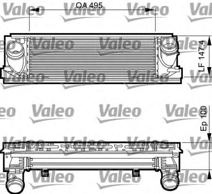 Інтеркулер 818262 VALEO