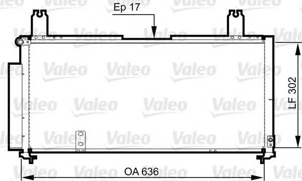 Купити 814330 VALEO Радіатор системи охолодження кондиціонера