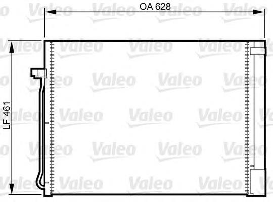Конденсатор кондиціонера VALEO 814367 ціна, від 80.17 USD