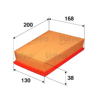 Елемент повітряного фільтра VALEO 585277 ціна, від 5.38 USD