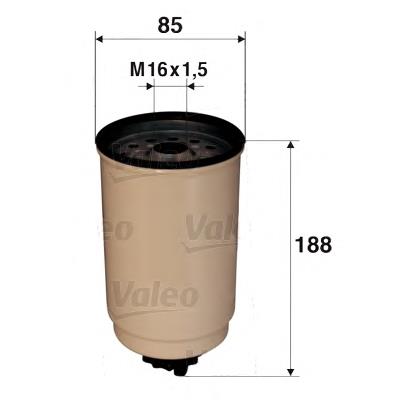Фільтр паливний VALEO 587736