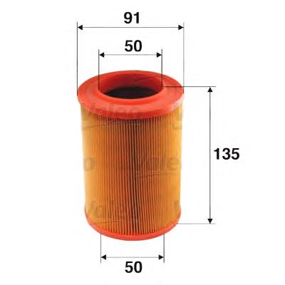 585681 VALEO Повітряний фільтр двигуна