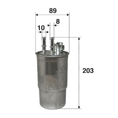 Паливний фільтр 587543 VALEO